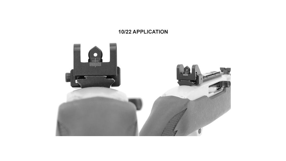 Leapers UTG Sub-Compact Rear Sight for Shotguns, .22 Rifles, _x000D_ MNT-910, EDEMO4