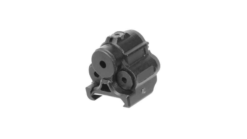 Leapers UTG Sub-Compact Red Laser with Solid-Pulse Dot Modes, Integral Mount, AG5 Battery, x000D SCP-LS200