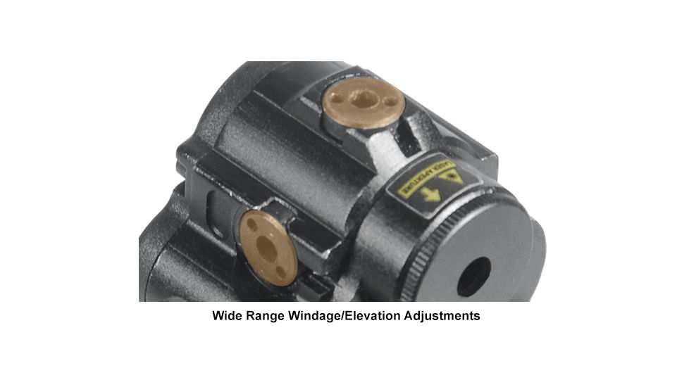 Leapers UTG Sub-Compact Red Laser with Solid-Pulse Dot Modes, Integral Mount, AG5 Battery, x000D SCP-LS200