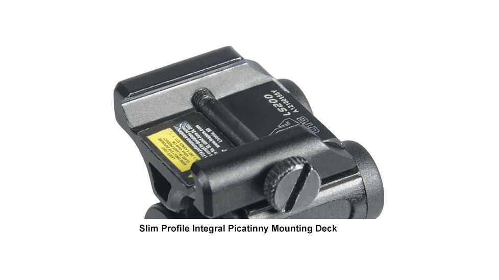 Leapers UTG Sub-Compact Red Laser with Solid-Pulse Dot Modes, Integral Mount, AG5 Battery, x000D SCP-LS200