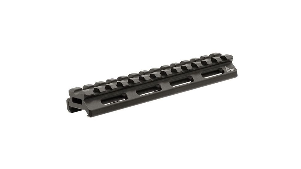 Leapers UTG Super Slim Picatinny Riser Mount, 0.5in Height, 13 Slots MT-RSX5L