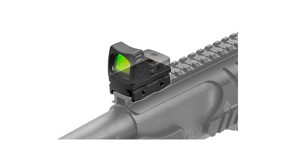 Leapers UTG Super Slim Picatinny RMR Mount, Low Profile, Black, MT-RMRXS