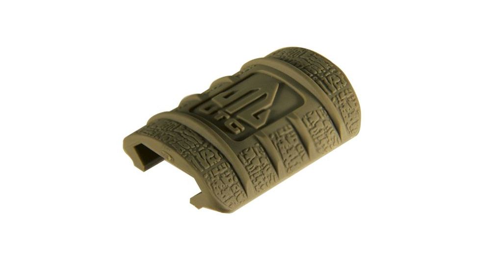 Leapers UTG Super Slim Rubber Rail Guard 12 Pack, 0.3oz/PC, OD Green RB-HP12G-B