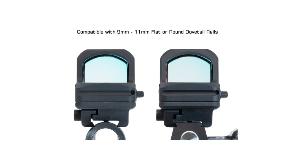 Leapers UTG Super Slim RDM20 Dovetail Mount, Low Profile, Black, Small, RDM-20XSD