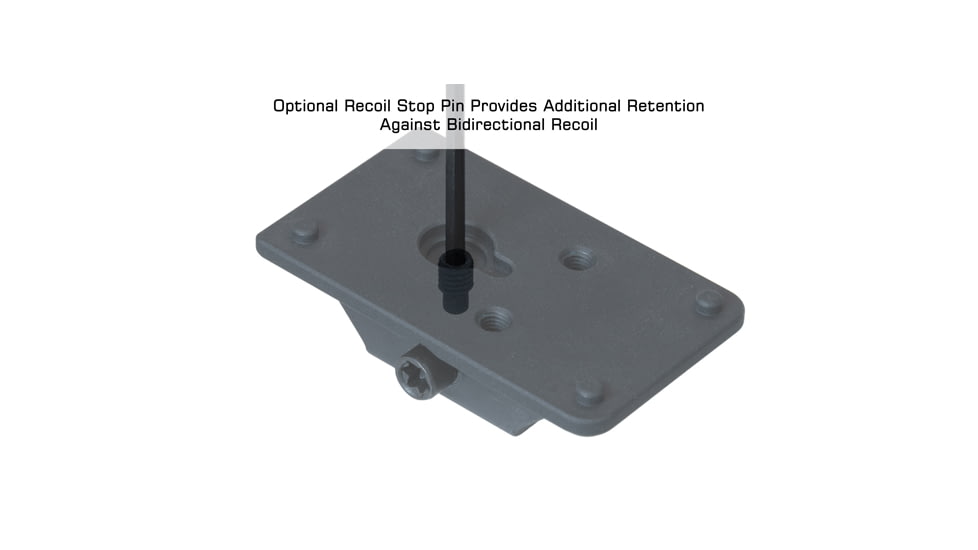 UTG Pro Super Slim RDM20 Dovetail Mount, Low Profile, Small, Black, RDM-20XSD