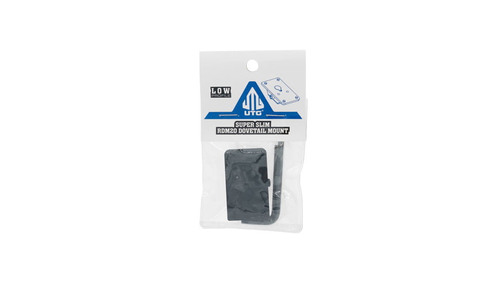 Leapers UTG Super Slim RDM20 Dovetail Mount, Low Profile, Black, Small, RDM-20XSD