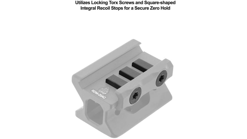 Leapers UTG Super Slim RDM20 Mount, Absolute Co-Witness, Black, RDM-20AC