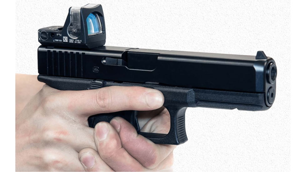 Leapers UTG Super Slim RMR Mount for Glock Rear Sight Dovetail, Black, MT-RMRGL