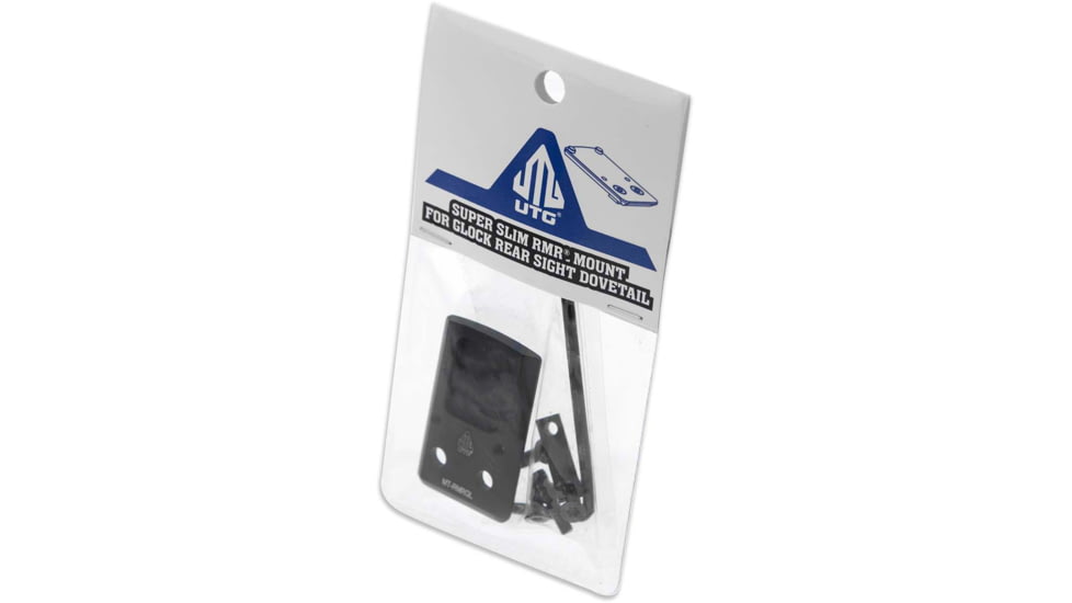 Leapers UTG Super Slim RMR Mount for Glock Rear Sight Dovetail, Black, MT-RMRGL