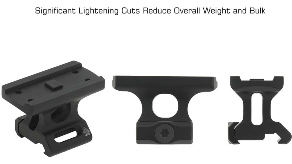 UTG Pro Super Slim T1 Mount, Absolute Co-Witness, Black, MT-T1AC