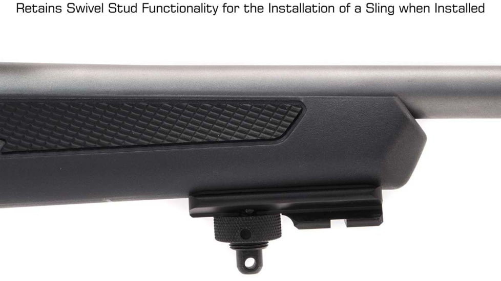 Leapers UTG Swivel Stud to Picatinny Adaptor Kit, Black, TL-BPAD1