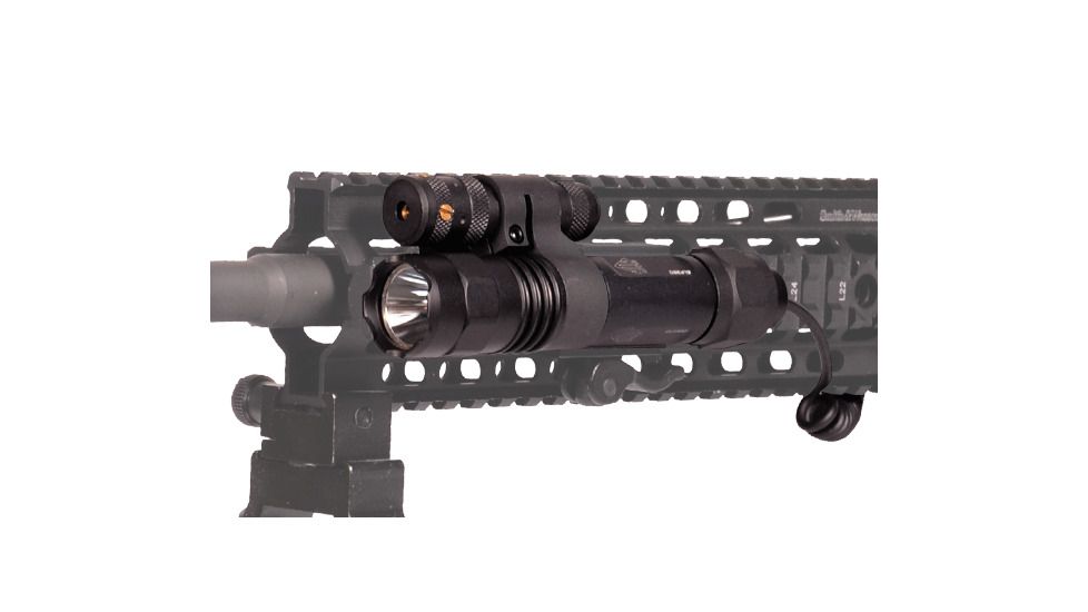 Leapers UTG Tactical Weapon Light &amp; Red Laser Sight w/ Integral QD Mount LT-ELP38Q