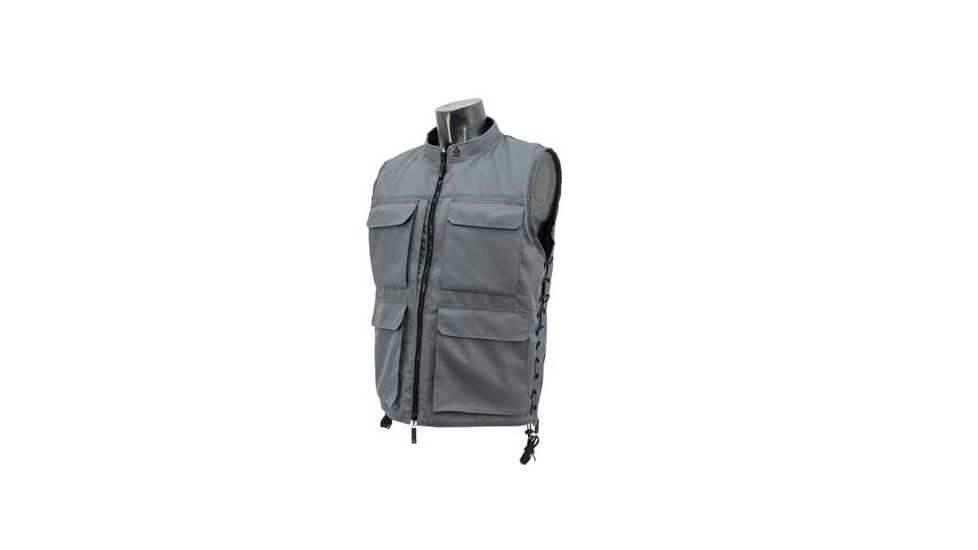 Leapers UTG True Hunter Mens Sporting Vest, Gray/Black PVC-VM36GB