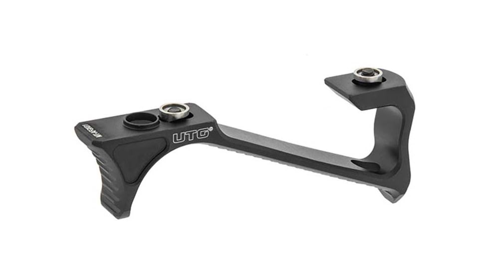 Leapers UTG Ultra Slim Angled Foregrip, Keymod, Matte Black, MT-AFGK01