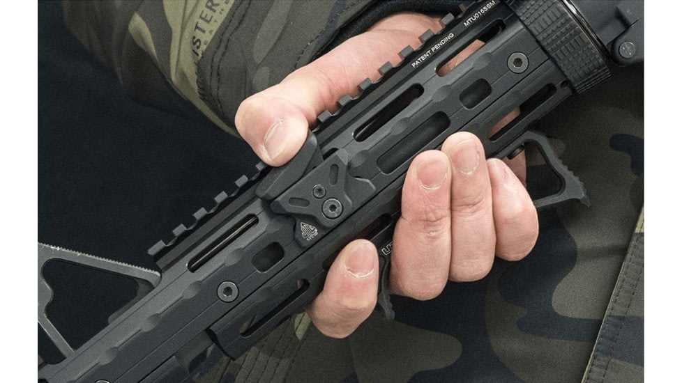 Leapers UTG Ultra Slim Angled Foregrip, M-LOK, Matte Black, MT-AFGM01