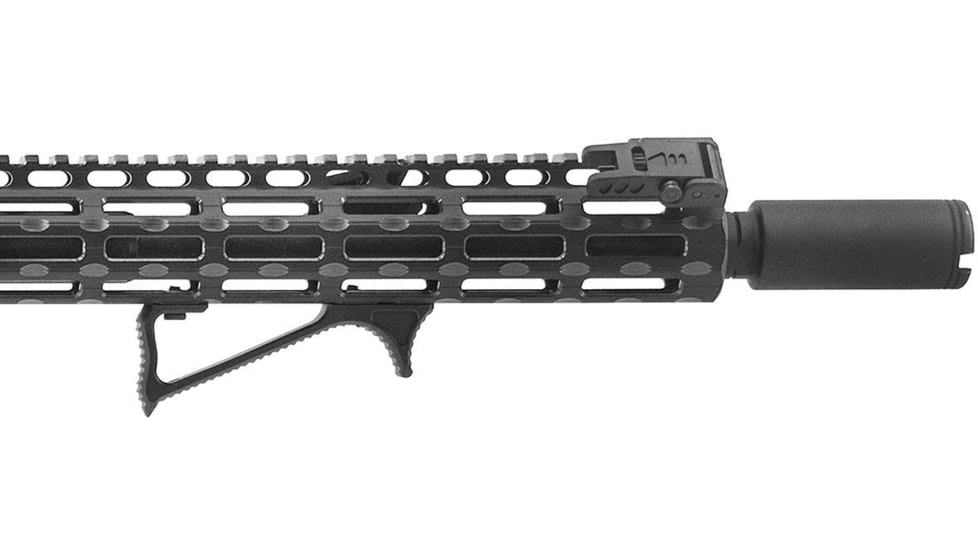 Leapers UTG Ultra Slim Angled Foregrip, M-LOK, Matte Black, MT-AFGM01