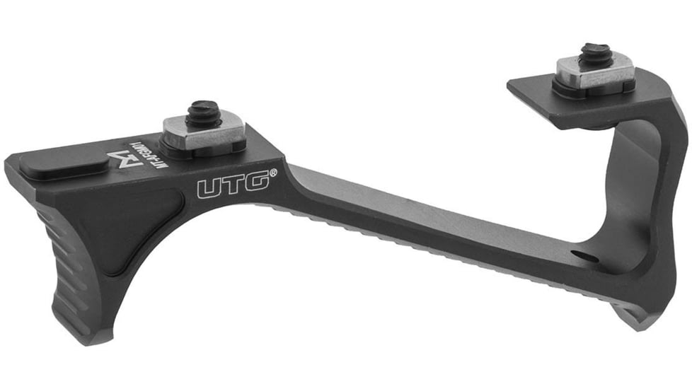Leapers UTG Ultra Slim Angled Foregrip, M-LOK, Matte Black, MT-AFGM01