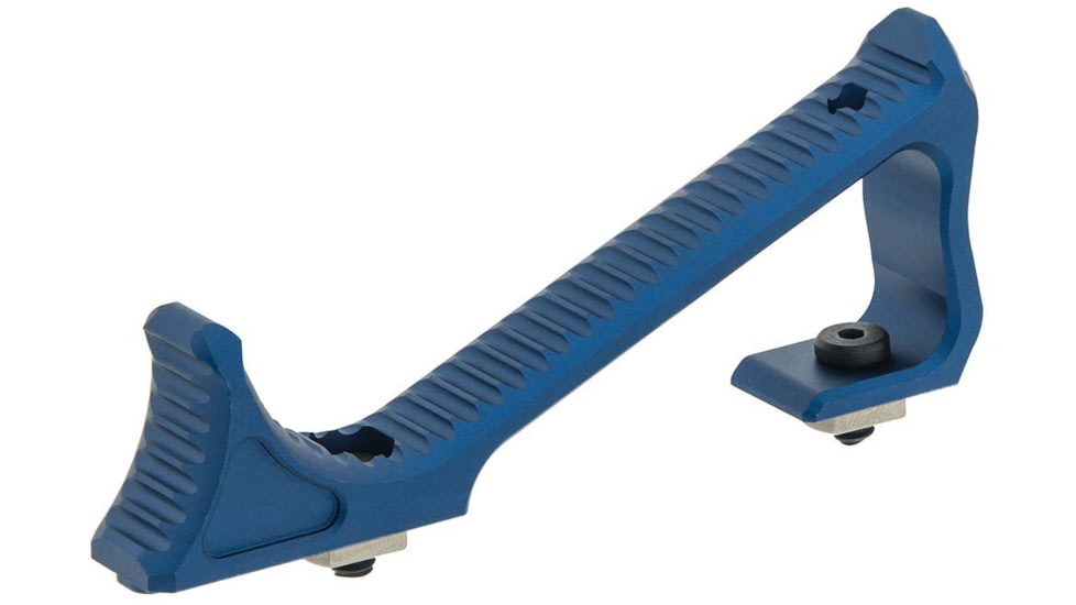 Leapers UTG Ultra Slim Angled Foregrip, M-LOK, Matte Blue, MT-AFGM01B