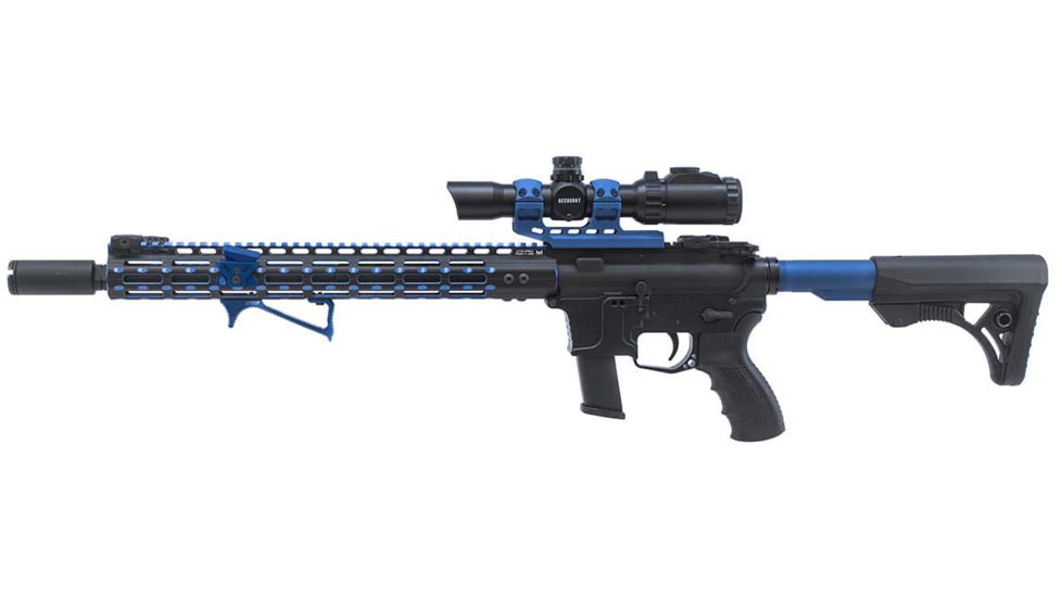 Leapers UTG Ultra Slim Angled Foregrip, M-LOK, Matte Blue, MT-AFGM01B