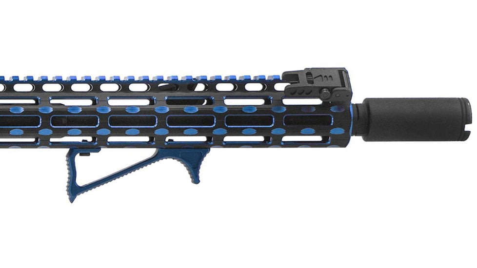 Leapers UTG Ultra Slim Angled Foregrip, M-LOK, Matte Blue, MT-AFGM01B