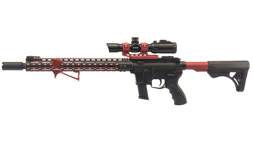 Leapers UTG Ultra Slim Angled Foregrip, M-LOK, Matte Red, MT-AFGM01R