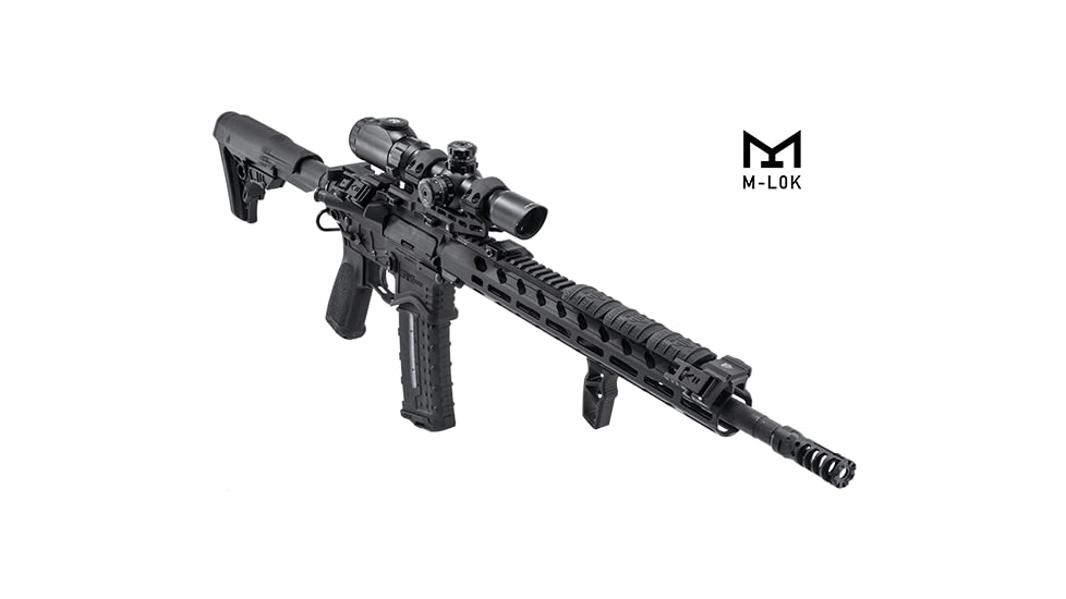 Leapers UTG Ultra Slim Foregrip, M-LOK, Matte, Black, MT-FGM01X