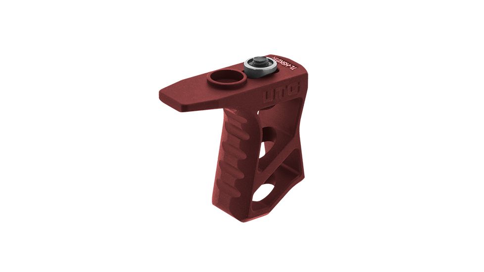 Leapers UTG Ultra Slim Handstop, KeyMod, Red TL-HSK01R
