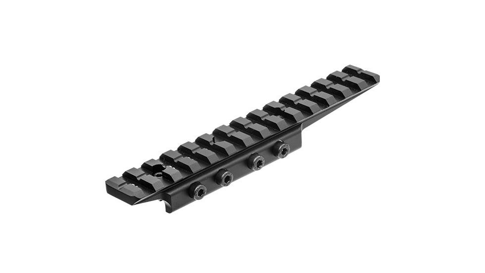 Leapers UTG Universal Dovetail to Picatinny/Weaver Rail Adaptor,Black MNT-DTW145