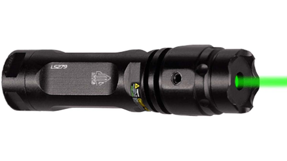 Leapers UTG W/E Adjustable Compact Green Laser with Rings, Black, SCP-LS279