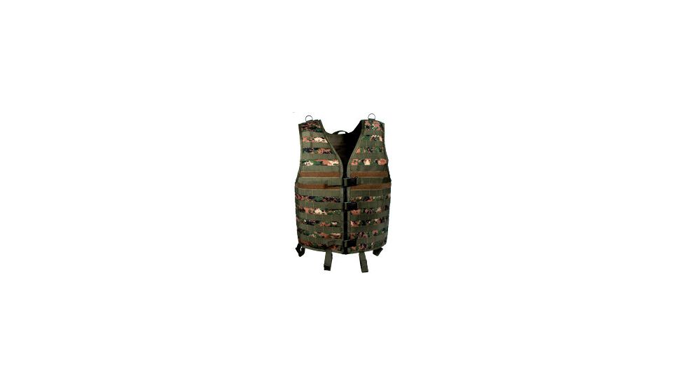 Leapers UTG Sport Web Tactical Vest - Woodland Digital PVC-V747E-A