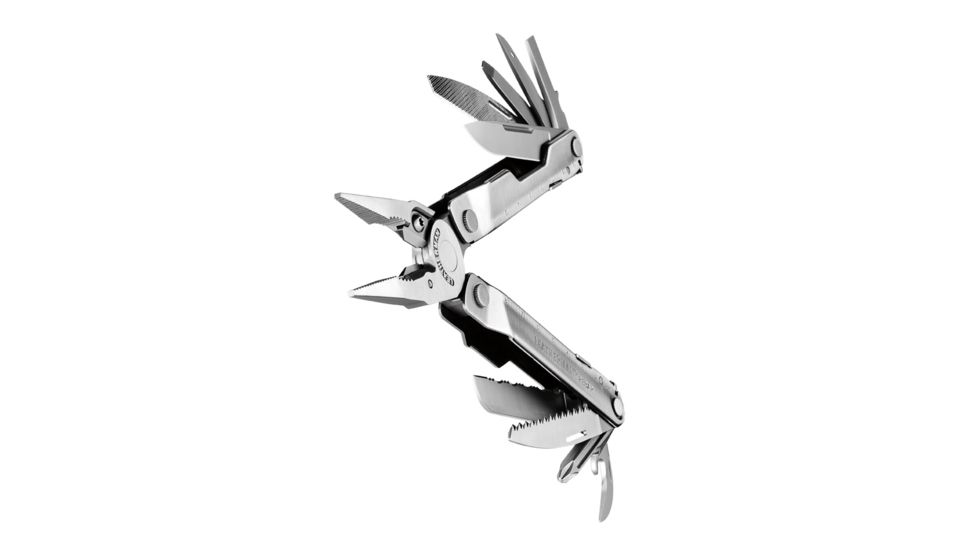 Leatherman Rebar Multi-Tool, 2.9in, 420HC Stainless Steel Blade, Stainless Steel Handle, 831548