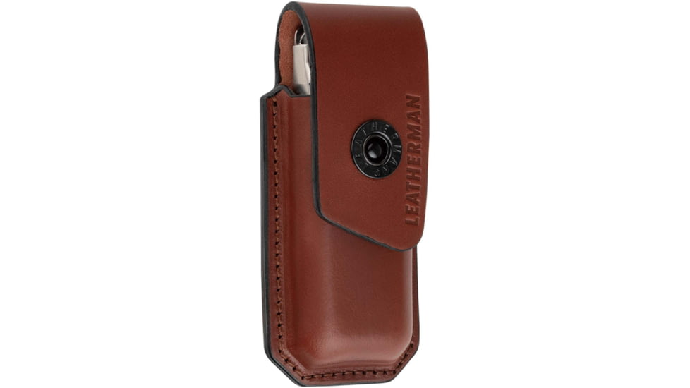 Leatherman Ainsworth Premium Leather Sheath, Tan, 934935, EDEMO1
