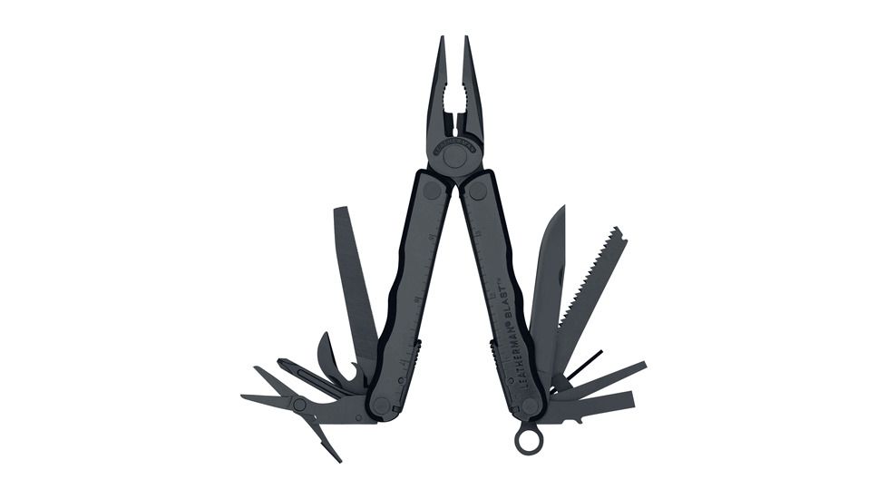 Leatherman Blast Multi Tool, Standard Stainless w/Leather Sheath &amp; Gift Box 830034