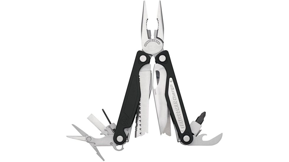 Leatherman Charge Multi-Tool, AL 6061-T6, Aluminum, Leather, Clam 49747