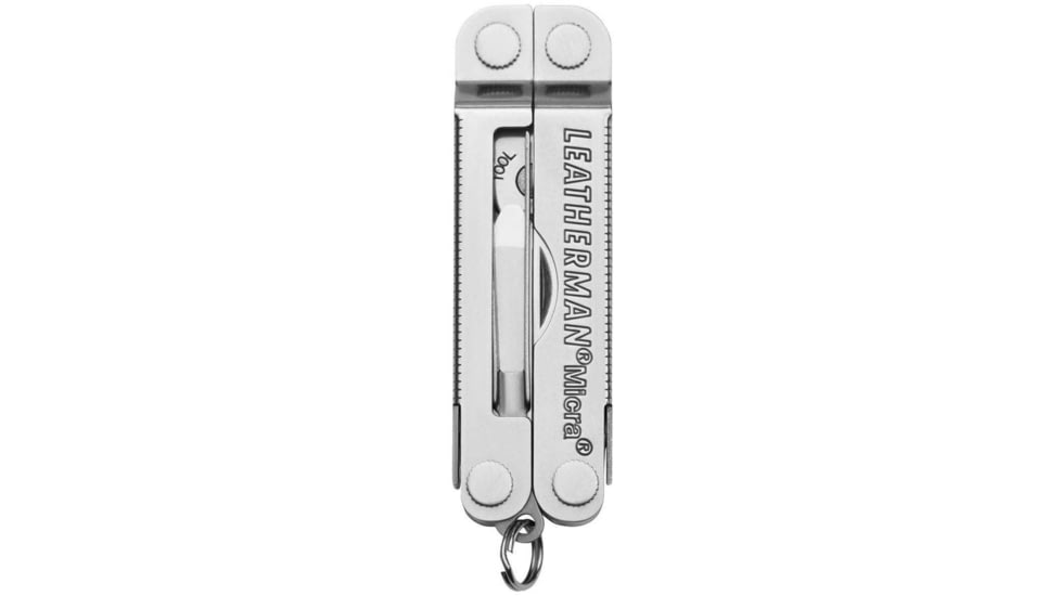 Leatherman Micra Multi-Tool, 1.6in, 420HC Stainless Steel Blade, Stainless Steel Handle, 64010101K