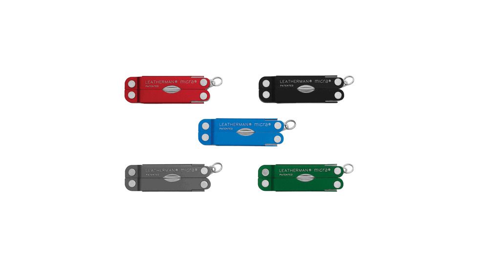 Leatherman Micra, Blue Handle, Pkg Peg - 64340103K