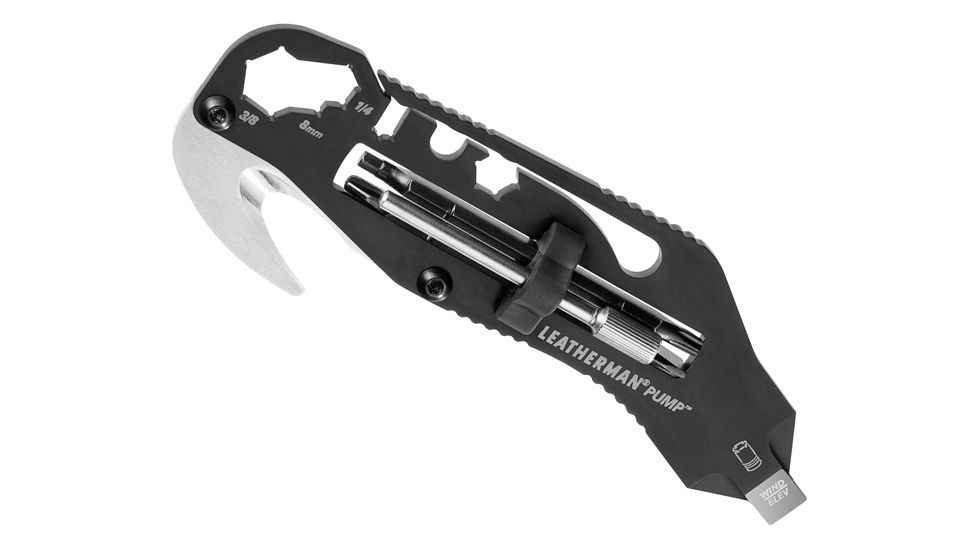 Leatherman Pump Multi-Tool, Black Molle, Black, Peg 192980