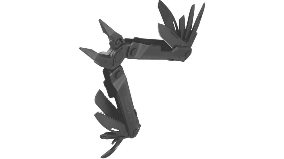 USED, Leatherman Rebar Multi-Tool, 2.9in, 420HC Stainless Steel Blade, Black Stainless Steel Handle, 831554