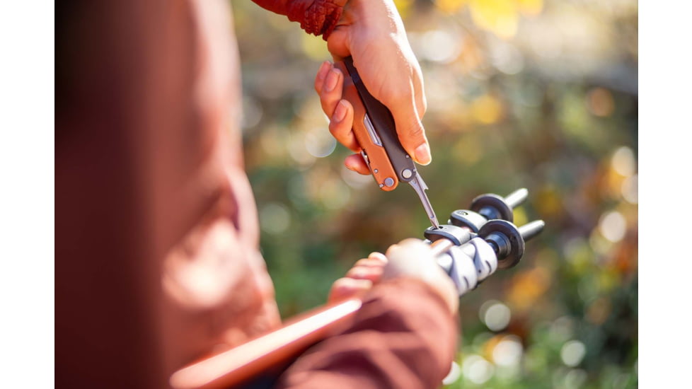 Leatherman Rebar Multi-Tool, 2.9in, 420HC Stainless Steel Blade, Burnt Sienna Stainless Steel Handle, 833312