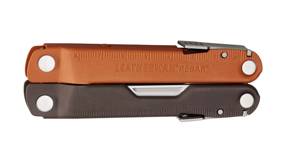 Leatherman Rebar Multi-Tool, 2.9in, 420HC Stainless Steel Blade, Burnt Sienna Stainless Steel Handle, 833312