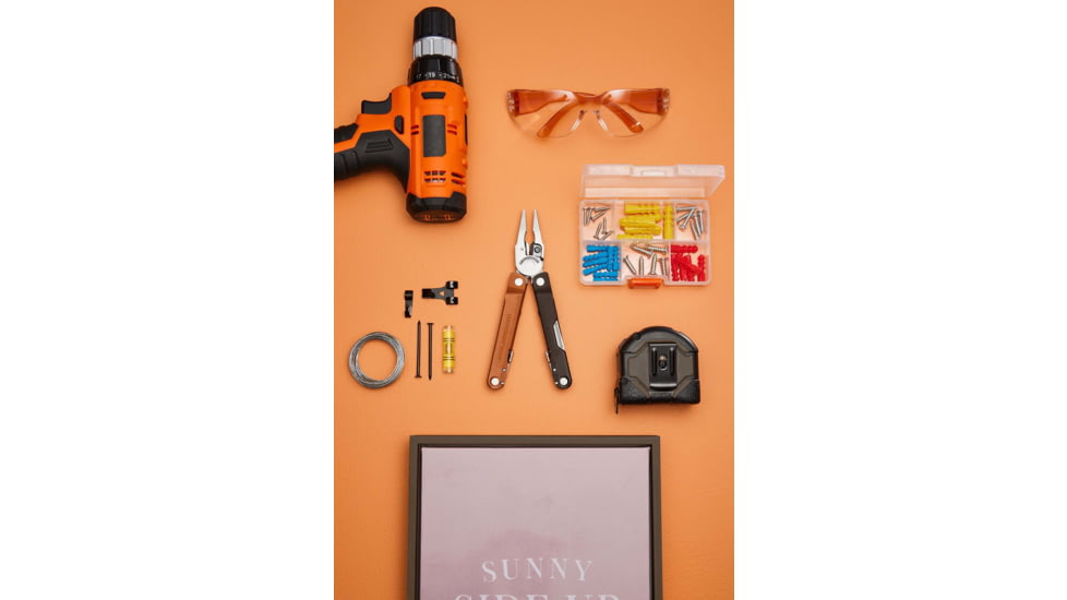 Leatherman Rebar Multi-Tool, 2.9in, 420HC Stainless Steel Blade, Burnt Sienna Stainless Steel Handle, 833312