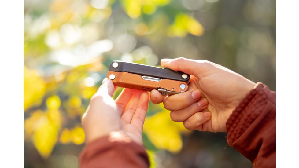 Leatherman Rebar Multi-Tool, 2.9in, 420HC Stainless Steel Blade, Burnt Sienna Stainless Steel Handle, 833312