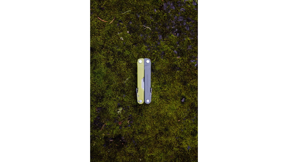 Leatherman Rebar Multi-Tool, 2.9in, 420HC Stainless Steel Blade, Mossy Slate Stainless Steel Handle, 833314