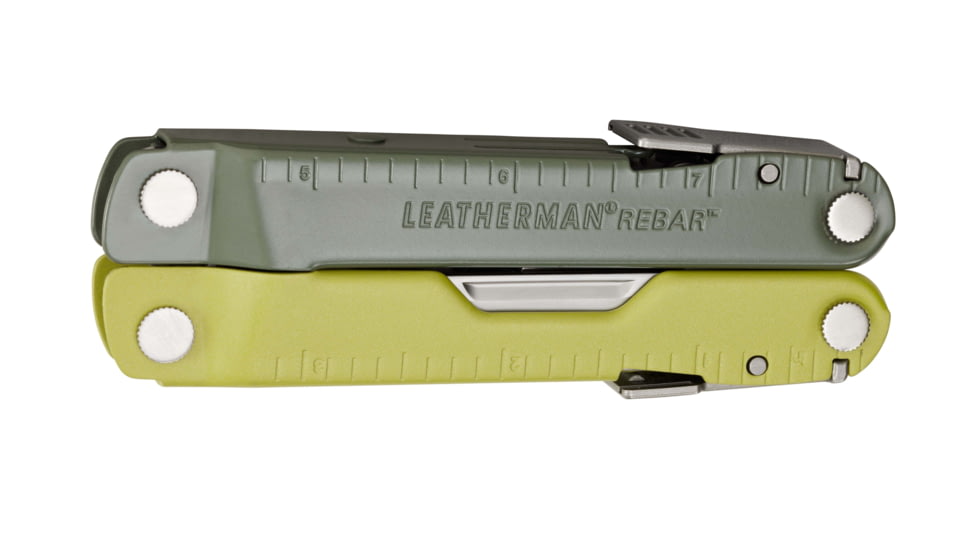 Leatherman Rebar Multi-Tool, 2.9in, 420HC Stainless Steel Blade, Mossy Slate Stainless Steel Handle, 833314