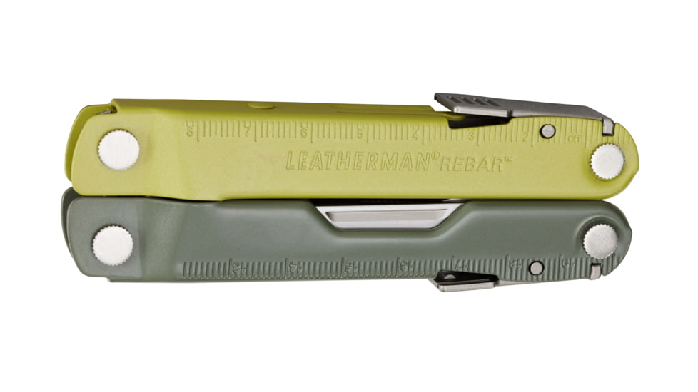 Leatherman Rebar Multi-Tool, 2.9in, 420HC Stainless Steel Blade, Mossy Slate Stainless Steel Handle, 833314