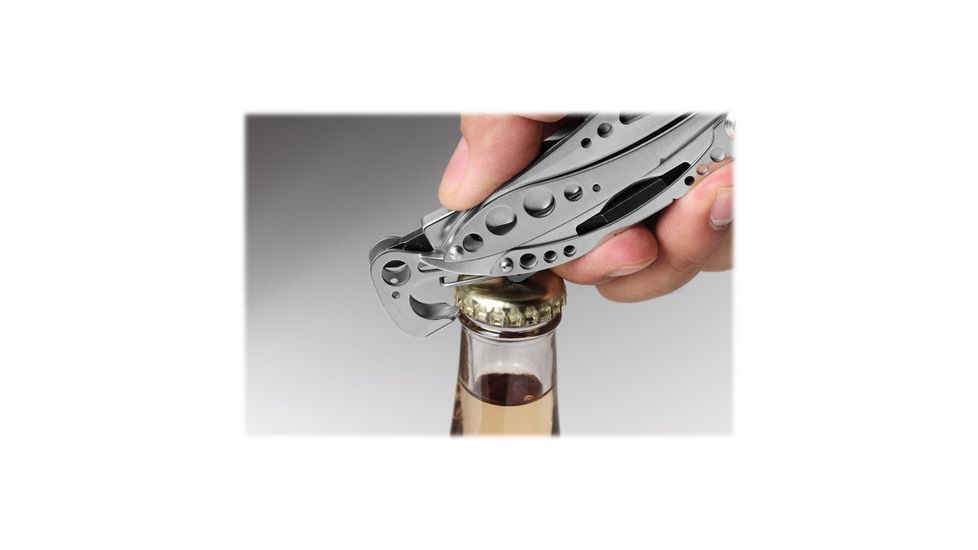 Leatherman Skeletool 420HC Multitool w/ Clip Point Blade &amp; Partially Serrated l 830845