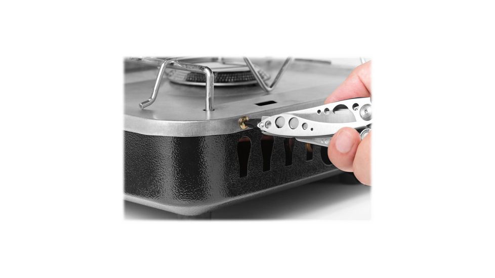 Leatherman Skeletool 420HC Multitool w/ Clip Point Blade &amp; Partially Serrated l 830845