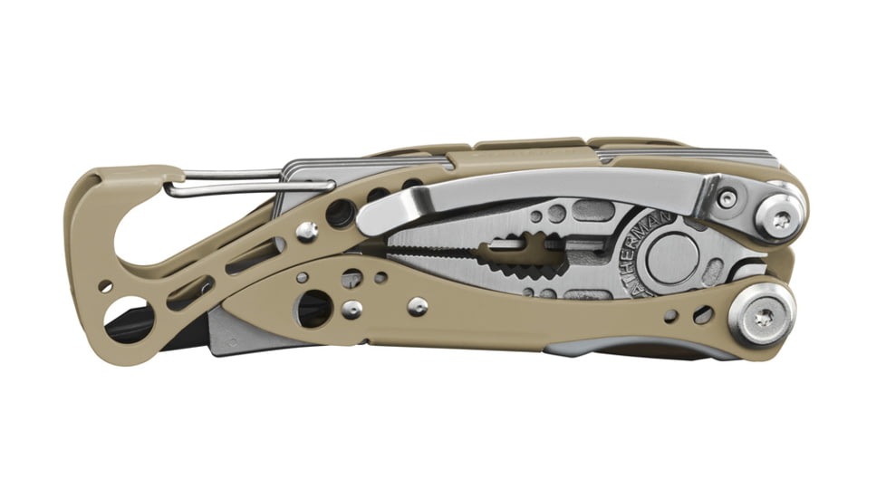 Leatherman Skeletool CX 2.6in Multi-Tools, 154CM Stainless Steel, Sandstorm, 833546