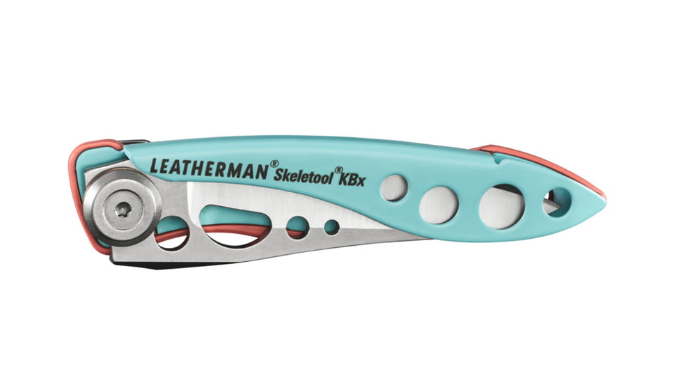 Leatherman Skeletool KBX 2.6in Folding Knife, 420HC Stainless Steel, Paradise, 833598