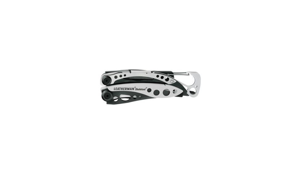 Leatherman Skeletool Multi-Tool w/Knife, Silver/ Black 832627